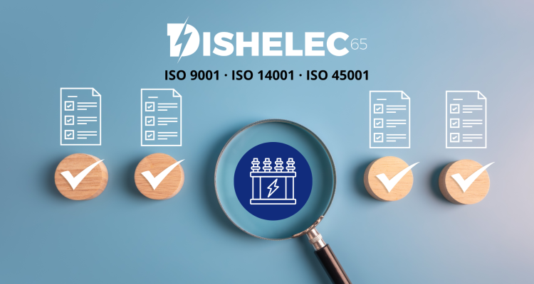 DISHELEC 65 Certificaciones ISO